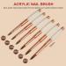 Saviland 6PCS Kolinsky Acrylic Nail Brush Set for Acrylic Powder Application - Sizes 4/6/8/10/12/14 - Buy Online on SooperMarket.com