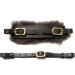 Buy PS Horse Articles Brown Sheepskin Padded Noseband & Chin Strap Set | Premium Equestrian Gear for International Shipping - Buy Online on SooperMarket.com