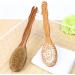 MCUILEE Wooden Bath Brush | Long Handle Body Massager Shower Brush with Bristles for Exfoliating & Back Scrubbing - International Shipping Available - Buy Online on SooperMarket.com