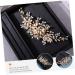BELLIFFY Headgear Bride Wedding Hair Comb Bridal Flower Hair Comb Wedding Headdress Wedding Pearl Hair Comb Bridal Headpieces for Wedding Bridal Hair Accessories Wedding Hair Accessories - Buy Online on SooperMarket.com