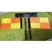 RefStuff Soccer Referee PRO Flags - High-Quality Assistant Linesman Flags (Pair) - Buy Online on SooperMarket.com