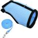 Tibapla Adjustable Rabbit Dishes & Leash for Small Pets - Mesh Bunny & Kitty Dish (Medium Blue) - Buy Online on SooperMarket.com