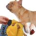 Lazy Dog Nail File & Trimmer - Ergonomic Wood Design with Replaceable Sandpaper & Cleaning Brush for Stress-Free Pet Grooming - Buy Online on SooperMarket.com