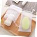 Buy NOLITOY 100 Pcs Soap Bag Foam Net - Mesh Soap Pouch & Saver for Body & Facial - White Shower Loofah - 12x9CM - Perfect for International Shipping - Buy Online on SooperMarket.com