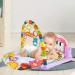 Hoopeum Baby Play Mat Toys for 0-3-6-12 Months Activity Jungle Gym Playmat Tummy Time Mat with Piano Newborn Infant Baby Boys Girls Musical Floor Play Kick & Play Mat for Christmas Toys Gift1 Pink - Buy Online on SooperMarket.com