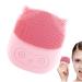 DASHIELL Face Scrubber Penguin Shape Vibrating Face Scrub Brush - Waterproof Skin Care Face Brushes Electric Face Brush for Women and Men Pink