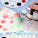 21-Pack Mini Round Ink Blending Tool Set with 20 Replacement Refill Sponges - Art Supplies for Distressing and Blending - Buy Online on SooperMarket.com