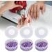 Nail Sanding Bands Smoothing Nail Art Sanding Bands with Storage Box for Manicure (Violet) - Buy Online on SooperMarket.com