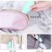 4PC Silicone Travel Bottles 100ml Refillable Portable Containers for Toiletries & Shampoo - Perfect for Travel - Buy Online on SooperMarket.com