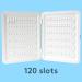 MYLEE Swatch Book - 120 Colour Slots Detachable Nail Colour Chart Display Book Comfortable and Easy to use - Clips in Nail Tips Professional Salon & Home use Portable - Buy Online on SooperMarket.com