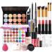 FantasyDay All-in-one Holiday Makeup Gift Set | Makeup Kit for Women Full Kit Cosmetic Essential Starter Bundle Include Eyeshadow Palette Lipstick Blush Foundation Concealer Face Powder Lipgloss Brush - Buy Online on SooperMarket.com