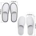 Yeios Hotel Spa Slippers - Closed Toe Home Guest Slippers (20 Pairs) - White - Men and Women - Buy Online on SooperMarket.com