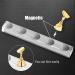 Magnetic Nail Tips Stand Nail Stand Display 2 Sets Acrylic Nail Display Stand False Nail Tips Holder Nail Stand Nail Tip Practice Holder Magnetic for Painting Nails False Nail Tip Manicure Tool golden - Buy Online on SooperMarket.com