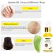 3 Pack Gua Sha Facial Oil Set - 99% Organic Jojoba Cold Pressed Vitamin E & C for Face Hair & Nails | Scented Massage Oil with Gua Sha Tool - Buy Online on SooperMarket.com