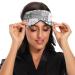 Haskirky Light Blocking Eye Mask - Adjustable Unisex Travel Mask for Deep Sleep, Yoga, and Meditation - Breathable & Comfortable - Cat Grey - Buy Online on SooperMarket.com