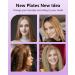 DSHOW Hair Crimper for Women - 4 Interchangeable Plates Volumizing Crimping Iron with 5 Heat Settings 60 Min Auto Off - Perfect for Fluffy Hairstyles - Purple - Buy Online on SooperMarket.com