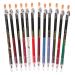 NOLITOY 12pcs Lip Liner Eyeliner Lip Glitter Waterproof Eyebrow Pencil Anjoize Eyebrow Pen Eyebrow Precision Brush Waterproof Eye Liner Pencil Matte Makeup Pen Water Proof Wooden