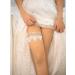 White Lace Wedding Rhinestone Garter Set - Bridal & Bridesmaid Thigh Decor (2PCS) - Buy Online on SooperMarket.com