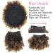 Afro Puff Drawstring Ponytail with 2 Bangs Afro High Puff Bun with Spring Curl Bangs and Afro Puff Bangs Clip in Hairpieces Pineapple Updo Ponytail with Bangs(T1B/30) 1 ponytail+ 2 bangs T1B/30 - Buy Online on SooperMarket.com