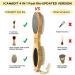 ICDI ICANdOIT Natural Bamboo Foot File Callus Remover - 4 in 1 Feet Pedicure Kit with Bristle Brush, Pumice Stone, Foot Rasp & Sand Paper - Foot Care Essential - Buy Online on SooperMarket.com