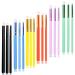 Yoseng Detailed Mini Ink Blending Brushes for Card Making, 3 Models Sizes,6 Colors-18 pcs, Small Art Blending Tool for Ink Blending,Use with Intricate Stencils,Deal with Small Details 6colors