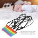 5PCS BPA-Free Baby Teeth Toys - Silicone Rainbow Building Blocks & Chewing Rings for Teething Relief - Buy Online on SooperMarket.com