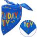 Dog Birthday Bandana Birthday Dog Bandana Boy Triangle Scarf Triangle Dog Scarfs Bandanas for Small Medium Dogs Pets Birthday Party Supplies (Blue) - Buy Online on SooperMarket.com