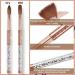 Saviland Size 12 Kolinsky Acrylic Nail Brush- Bronze Gold Handle, Ideal for Beginners and Professionals | Acrylic Powder Application Tool - Buy Online on SooperMarket.com