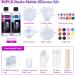 LET'S Resin Complete Resin Kit with Silicone Molds - 16oz Bundle for Beginner Casting - Sphere & Pyramid Molds Included - Buy Online on SooperMarket.com