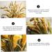 MAGICLULU Simulated Ears of Corn Artificial Wheat Ears Stalks Hand Decor Dry Wheat Grass Fruit Decor Home Decoration Wheat Decoration Wheat Ears Dried Flowers Paddy Iron Ornaments Golden 75.00X12.00X2.00CM - Buy Online on SooperMarket.com