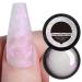 TBeautfave Pearl Gel Nail Polish Shell Thread Gel Nail Polish Pearl White Pearlescent Shimmer Nail Varnish Soak off UV/LED Nail Gel Swirl Thread DIY Nail Art Christmas Nails PearlWhite