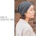 Organic Cotton Men's Beanie Hat - Short Chemo Headgear for Women Dark Gray Cycling Support Cap - Buy Online on SooperMarket.com