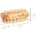 Fendrihan Olivewood Nail Brush with Boar Bristles 3.7 - Made in Germany - Buy Online on SooperMarket.com