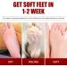 Bexdug Foot Peeling Mask - Exfoliating Peeling Socks for Soft Smooth Feet | Moisturizing Treatment & Dead Skin Remover | Heel Repair | 1 Piece - Buy Online on SooperMarket.com