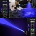 DARKDAWN UV Torch Flashlight 365nm Light USB Rechargeable Ultraviolet LED Blacklight Powerful Woods Lamp Portable Mini Detector for Pet Urine Stains Uranium Glass Money Resin Curing Fluorescent Uv 365nm Light/Blue - 1 Pack - Buy Online on SooperMarket.com