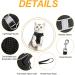 Frevoitna Cat Dishes with Leash - Adjustable Cat Harness Reflective & Breathable - Ideal for Walks (Black XS) - International Shipping Available - Buy Online on SooperMarket.com