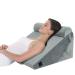 Howhom Bed Wedge Pillow, Adjustable Folding Orthopedic Wedge Pillow, Memory Foam Incline Cushion System for Snoring, Allergies, Reading, Sleeping, Acid Reflux, Reduce Neck and Back Pain, Grey