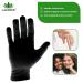 LAVAMED Dermatest Black Cotton Gloves - 100% Pure Cotton Protective Gloves (Size 6 S) for International Shipping - Buy Online on SooperMarket.com