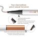 Waterproof Eyebrow Pencil - Long-lasting & Fast-Drying Liquid Pencil for Effortless Natural Shape in Light Brown - Buy Online on SooperMarket.com