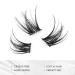 LANKIZ DIY Wispy Lash Clusters Individual Extensions 120 Clusters C+ D Mix Curl - Soft Lightweight 10-16mm Wide Band Mix Style Cluster Lashes | Home Use - Buy Online on SooperMarket.com