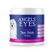 Angels Eyes Gentle Tear Stain Wipes for Dogs and Cats | 100 ct Presoaked & Textured Eye & Face Wipes | Remove Discharge & Mucus Secretions