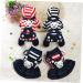 Angoily Dog Spring Dresses Dress for Summer Jeans for Girls Pet Apparel Dress with Bow Girls Nightgowns Classy Dress Summer Jeans Spring Dresses for Work Dog Dress Stripe Pet Supplies S As Shown - Buy Online on SooperMarket.com
