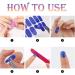 8 Sheets Solid Color Full Wraps Nail Stickers with Nail File MWOOT Self-Adhesive Nail Art Polish Stickers Strips Nail Wraps Decals for DIY Manicure Tips Decoration - Buy Online on SooperMarket.com