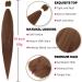 Xusuperb 16-Inch Short Pre-Stretched Braiding Hair - Color 30 Kanekalon Extensions | 6 Packs Yaki-Textured Soft Braids - Buy Online on SooperMarket.com