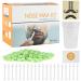 Nasal hair wax set nose wax for men and women nose hair removal kit with safe tip applicator noses wax-free simple pain-free nasal wax set warm wax remove nasal hair 50g