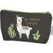 H:)PPY life pencil case motif "Lama" | Pencil case with zipper 20 cm x 12 cm x 4 cm No Drama Lama | Gift | 45571