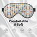 Buy SSIMOO Hand Drawn Teapots & Cups Eye Mask - Soft Breathable Perfect for Travel & Relaxation - International Shipping Available - Buy Online on SooperMarket.com