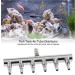 Buy Hzyclzh Stainless Steel Air Distributor & Control Valve for Aquariums | Air Flow Controller & Check Valve for Aquaculture - Buy Online on SooperMarket.com