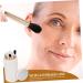Buy Makeup Brush Set for Women - Portable Nanofiber Cosmetic Brushes - Ideal for Travel & Face Makeup - 10.6x5cm White - Buy Online on SooperMarket.com