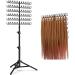 Folpus Hair Braiding Rack 110-150cm Foldable Keep Neat and Tidy Hair Display Stand Hair Holder - Buy Online on SooperMarket.com